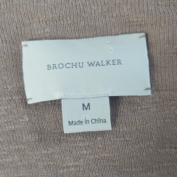 Brochu Walker Cotton/Linen Open Style Cardigan - Size M - Picture 9 of 10